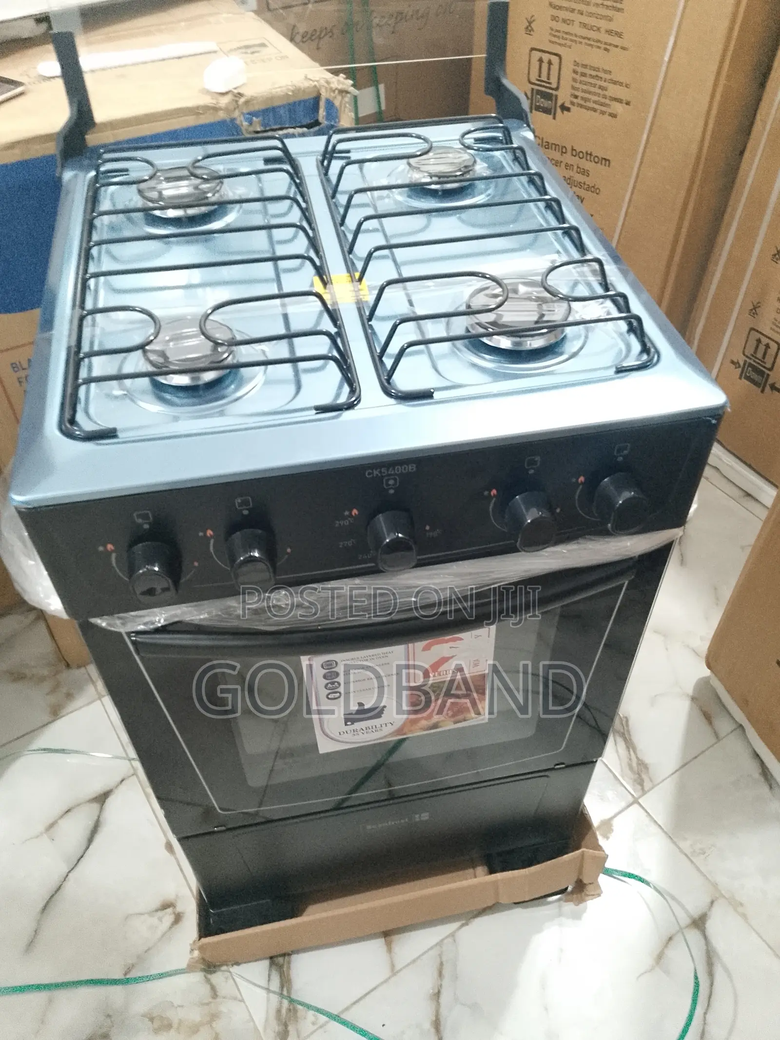 Scanfrost 4 Burner Gas Cooker- Ck5400