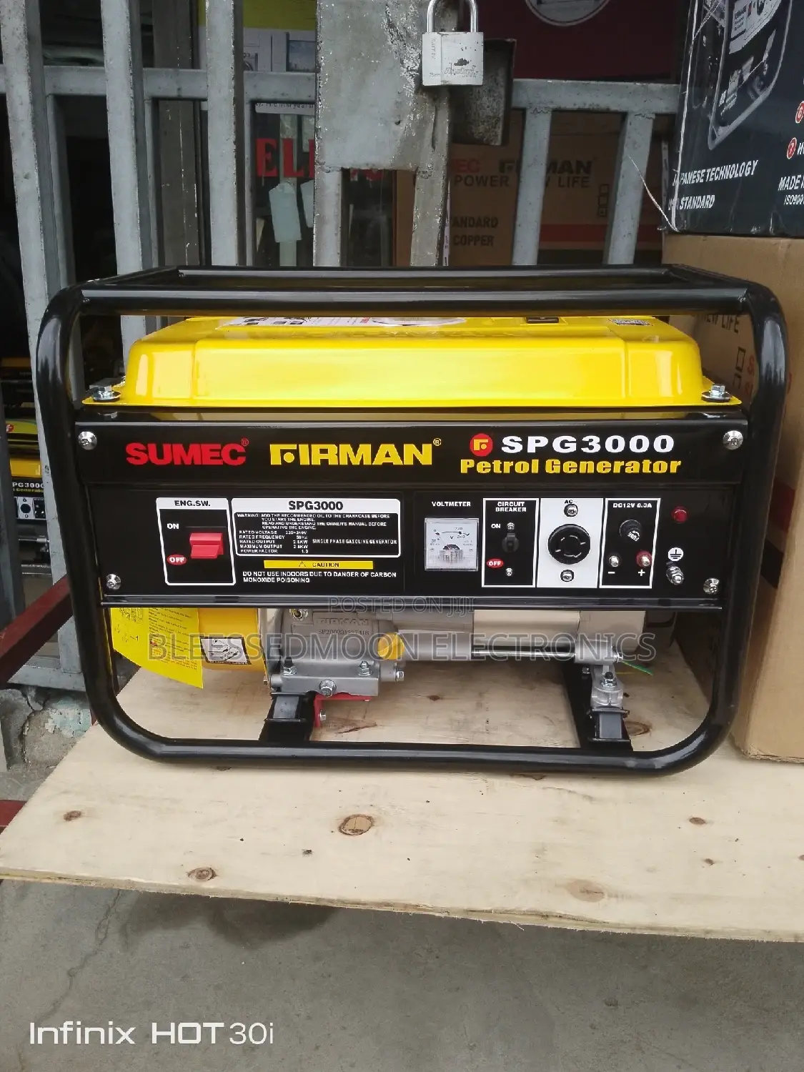Firman Generator Full Cooper Coil 4.5kva