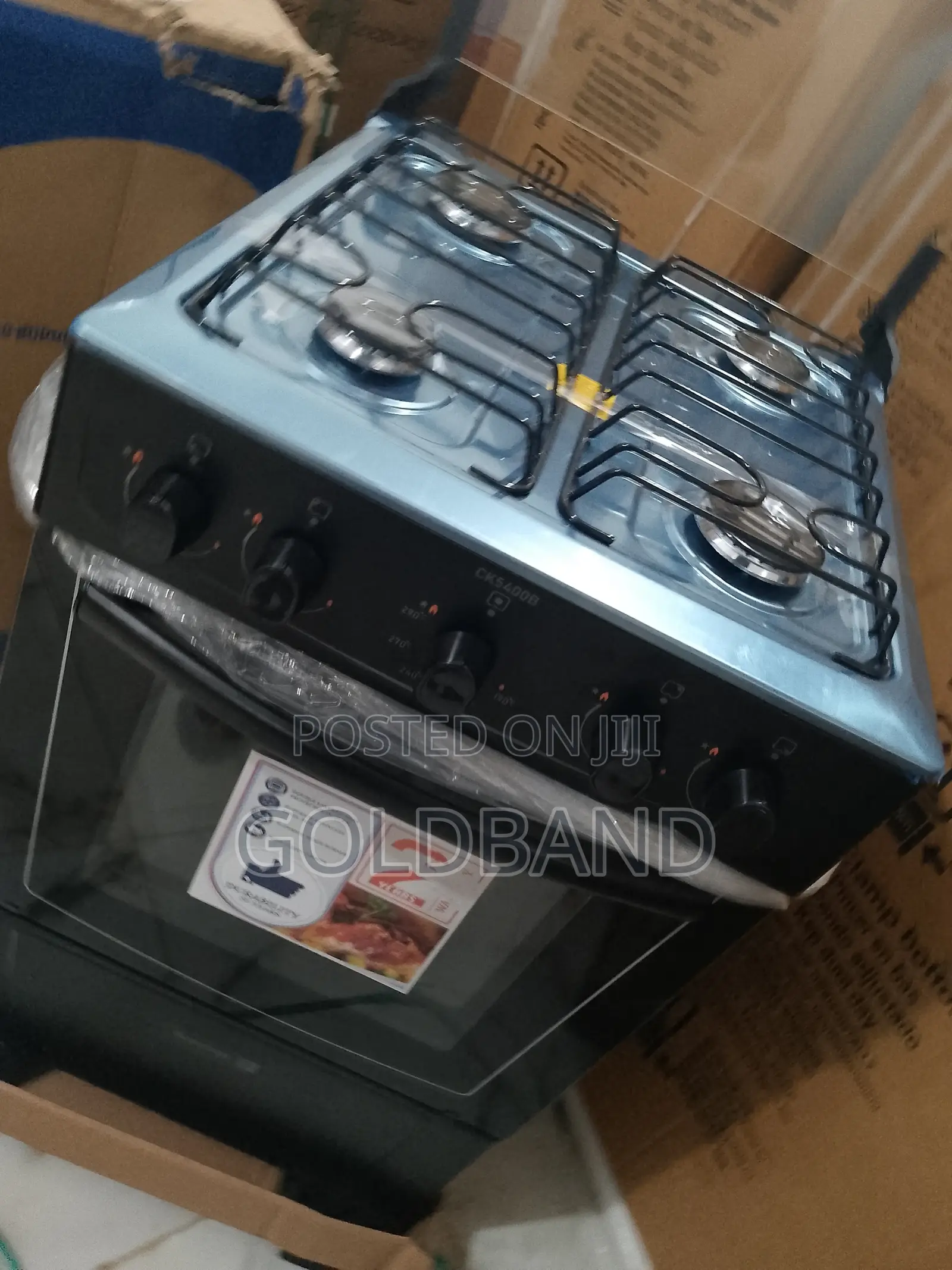 Quality Scanfrost 4 Burner Gas Cooker- Ck5400