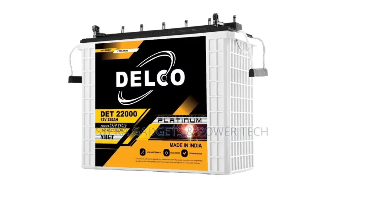 Delco 220ah Tubular Battery