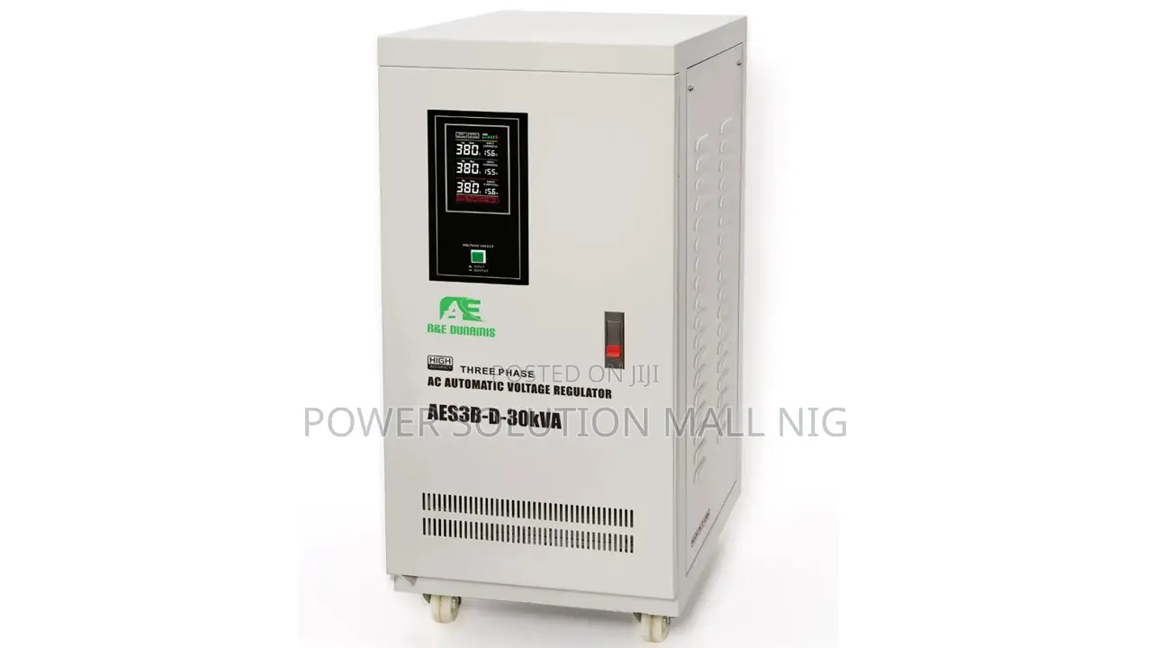 30KVA 3phase Servo Voltage Stabilizer (240v-456)