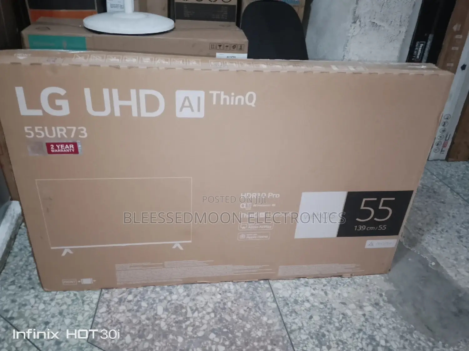 LG Uhd Smart 55inches Television 3 Years Garranty