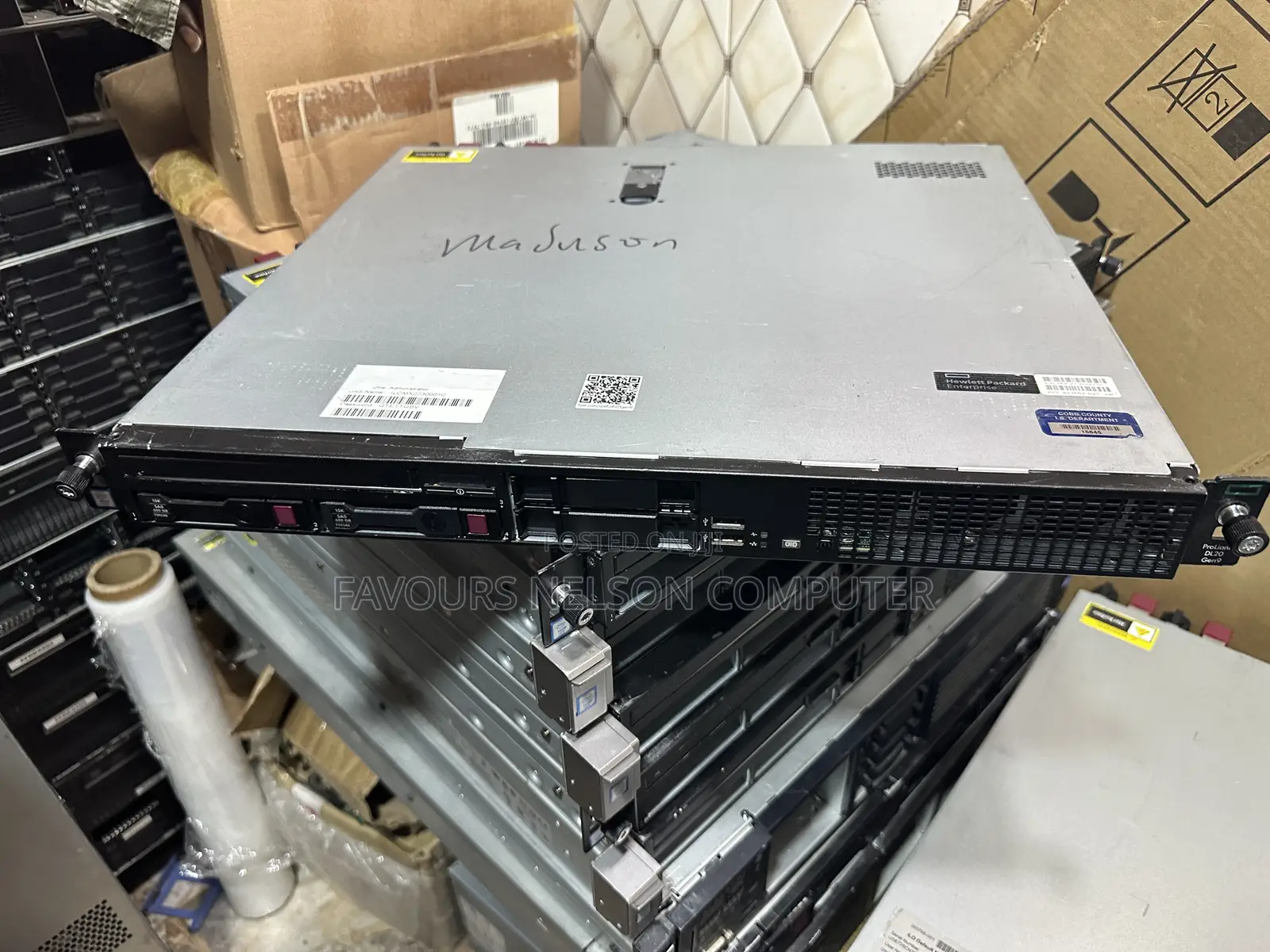Server HP ProLiant DL 16GB Intel Xeon HDD 1T