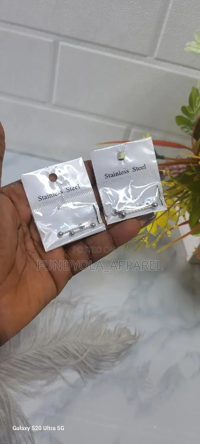 Ear Piercing Earring Ball and Needle