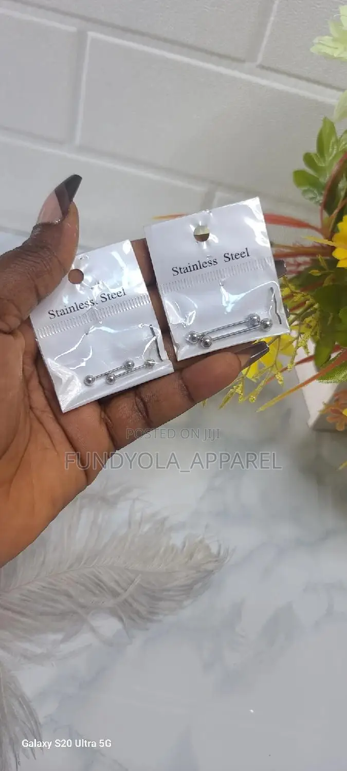 Ear Piercing Earring Ball and Needle