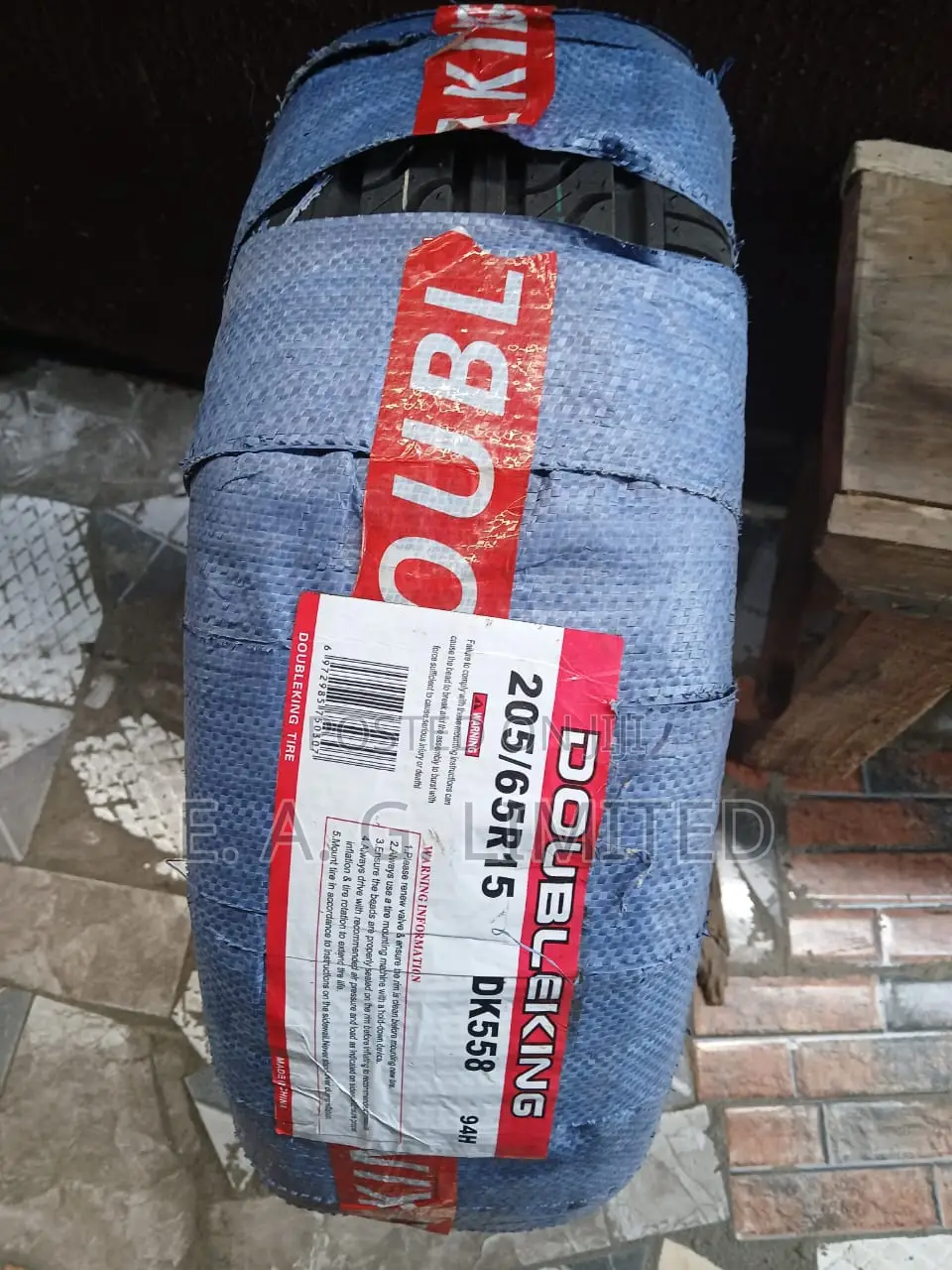Original Quality Doubleking Tyres 205/65 R15.
