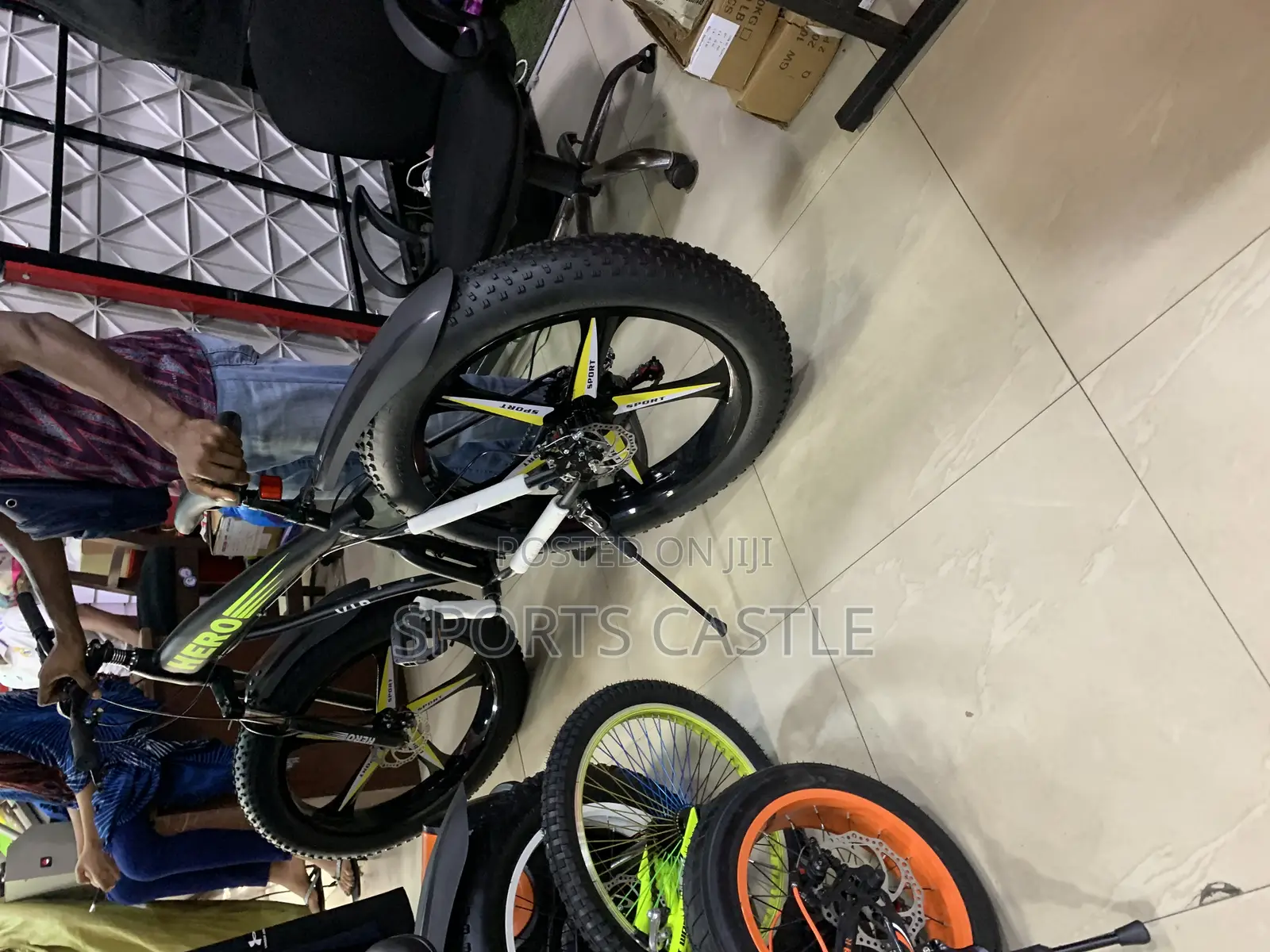 Aluminum Alloyed Rim Fat Tyre Bicycle