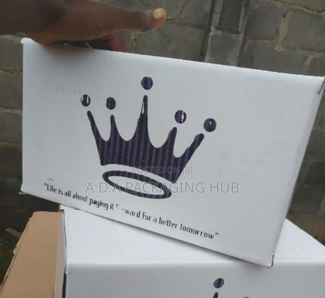 Corrugated Carton Box With Two Colour Printings