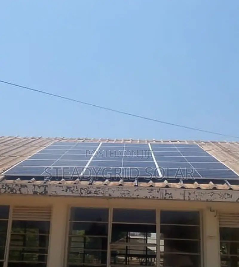 Neatly Installed MUST 10kva/40kwh Inverter and Lithium Batte