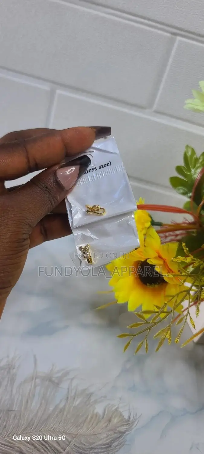 Non Piercing Clip on Nose-Ring