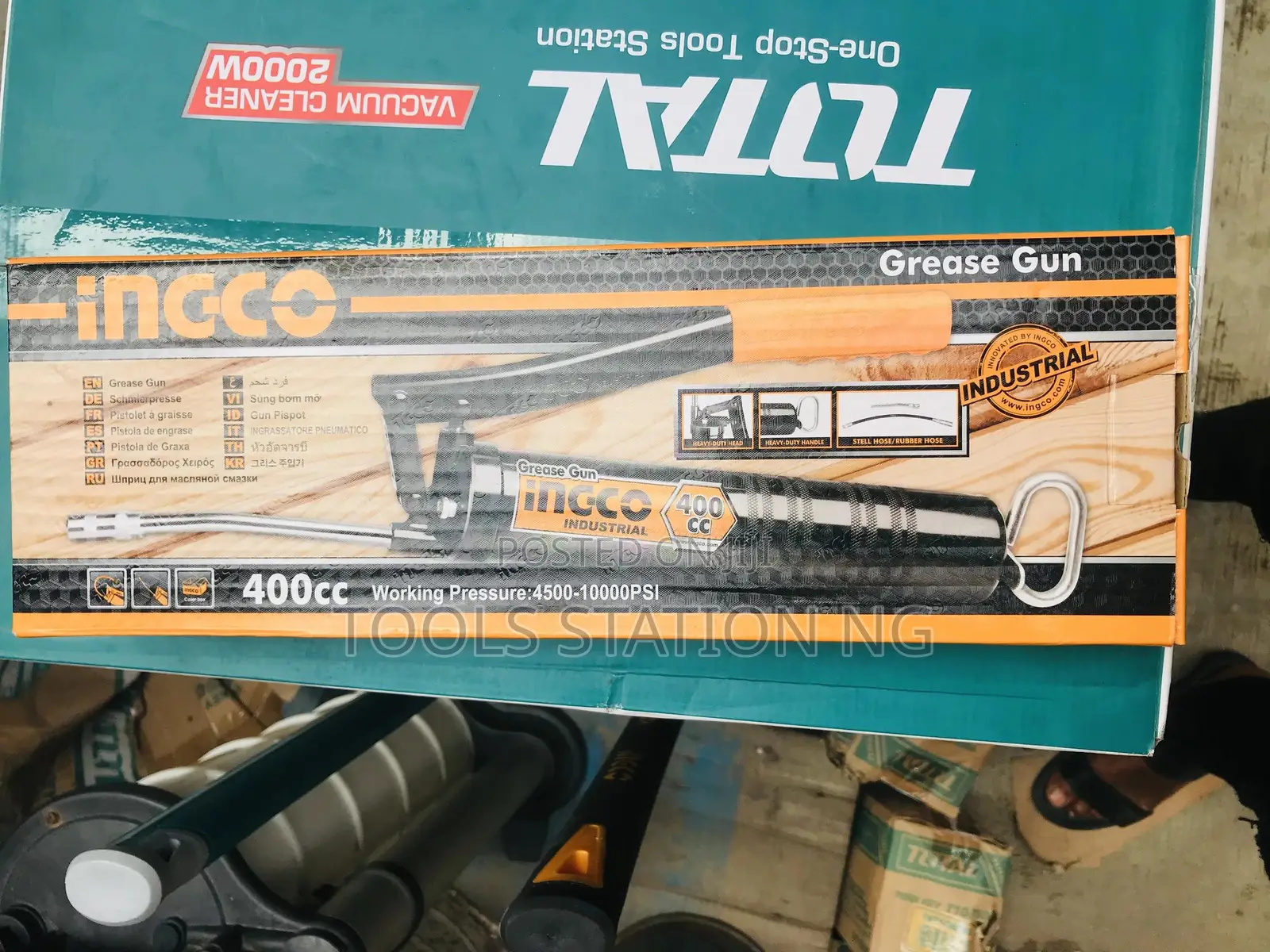 Ingco Industrial Grease Gun 400cc