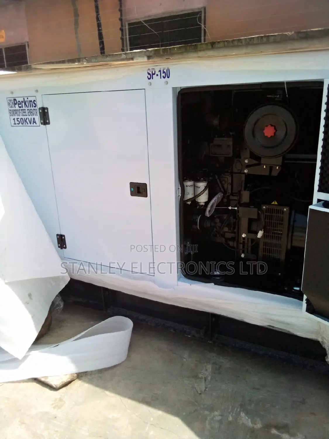 Brand New 150kva Soundproof Generator Diesel 100% Copper Coi