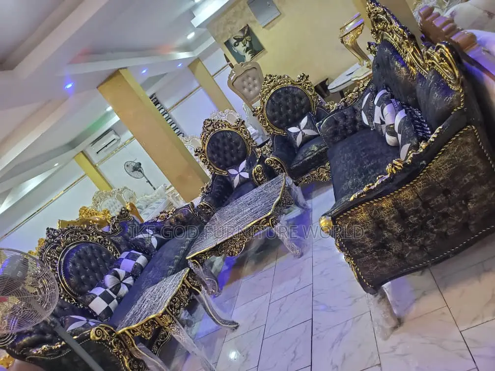 Complete Set of High Quality Turkish Royal Sofa Chair