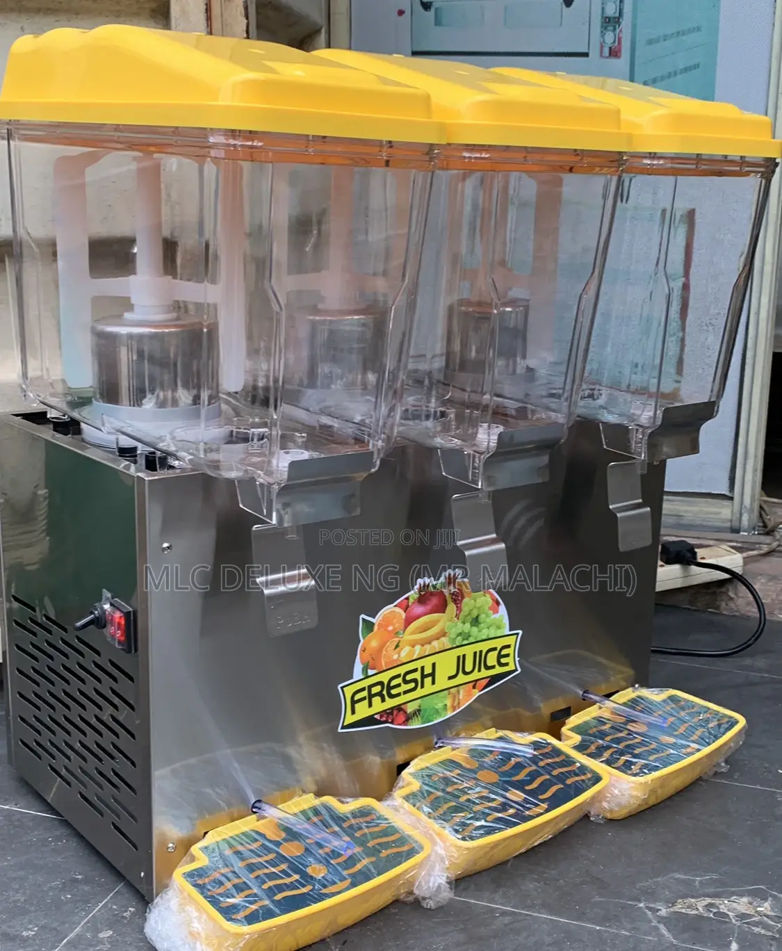 Beverage Dispenser Refrigerator / Juice Dispenser (3 Tanks)