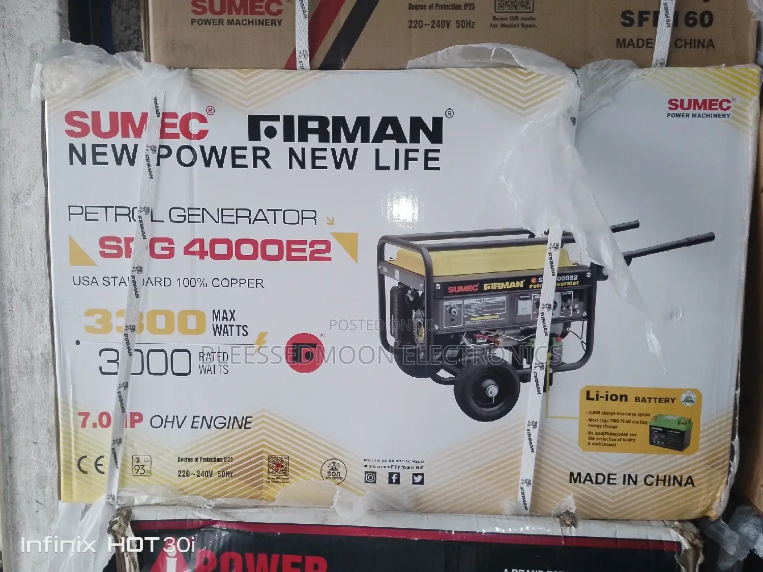 Sumec Firman Generator Cooper Coil Wire Spg4000e2