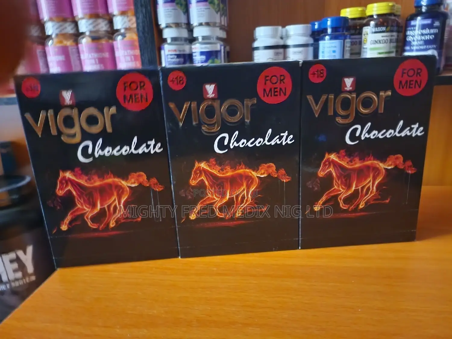 Vigor Chocolate For Men 12bar 18+