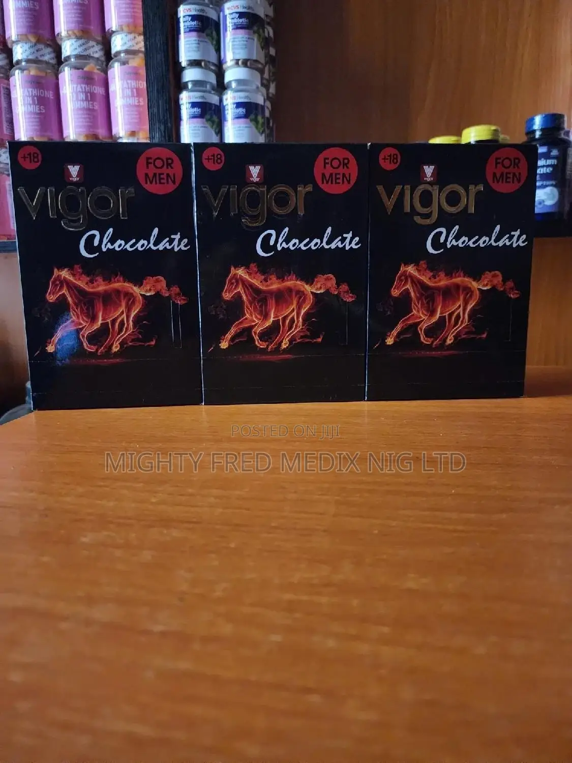 Vigor Chocolate For Men 12bar 18+