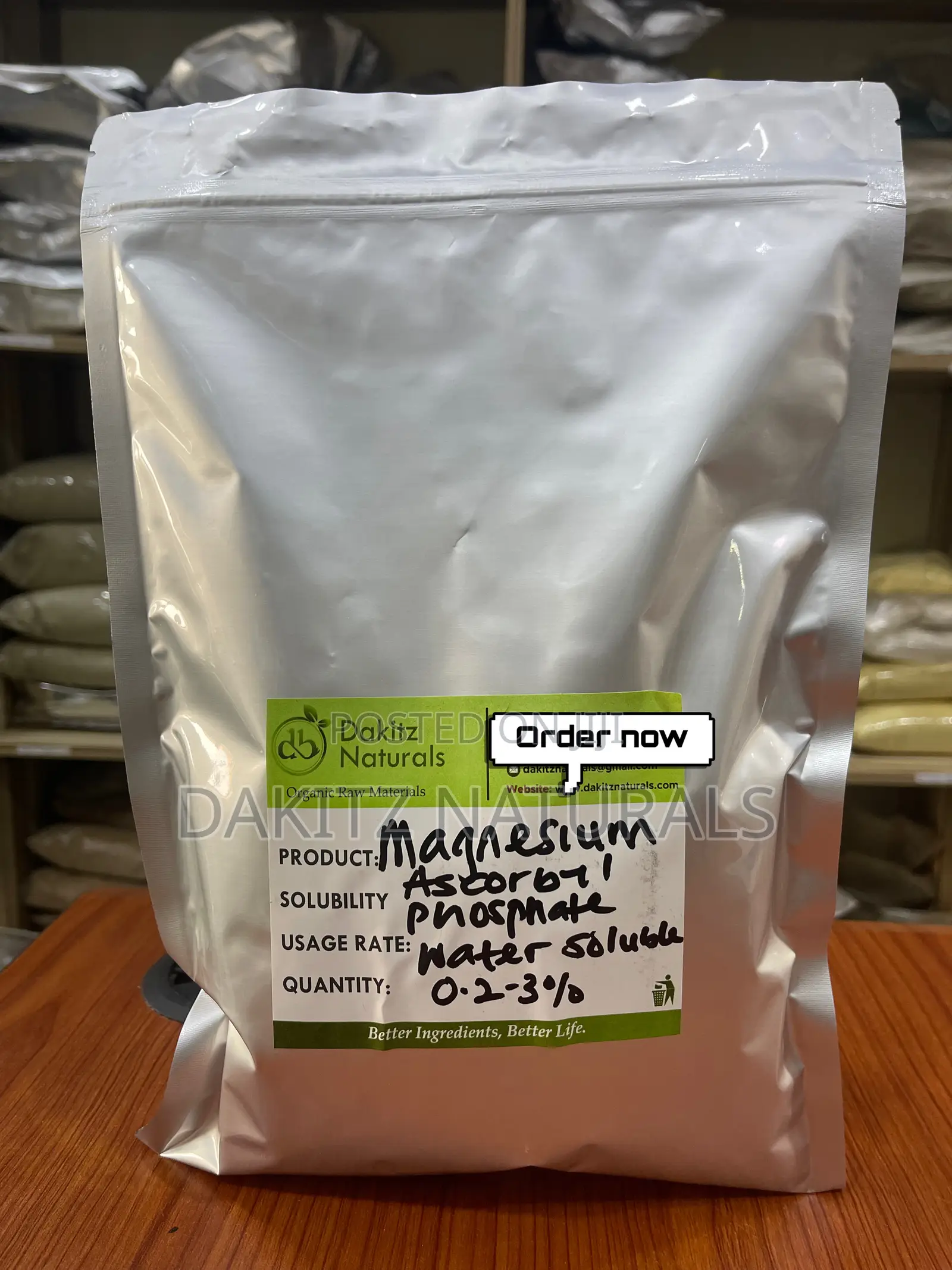 Magnesium Ascorbyl Phosphate M.A.P 100g