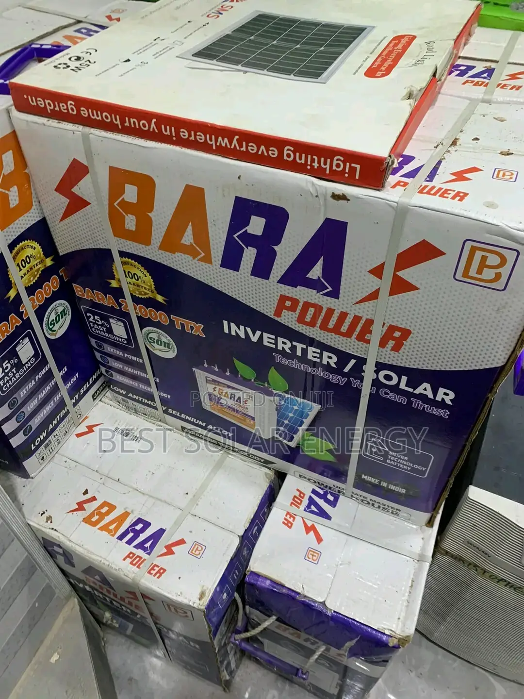 Bara Tubular Battery 220a/12v