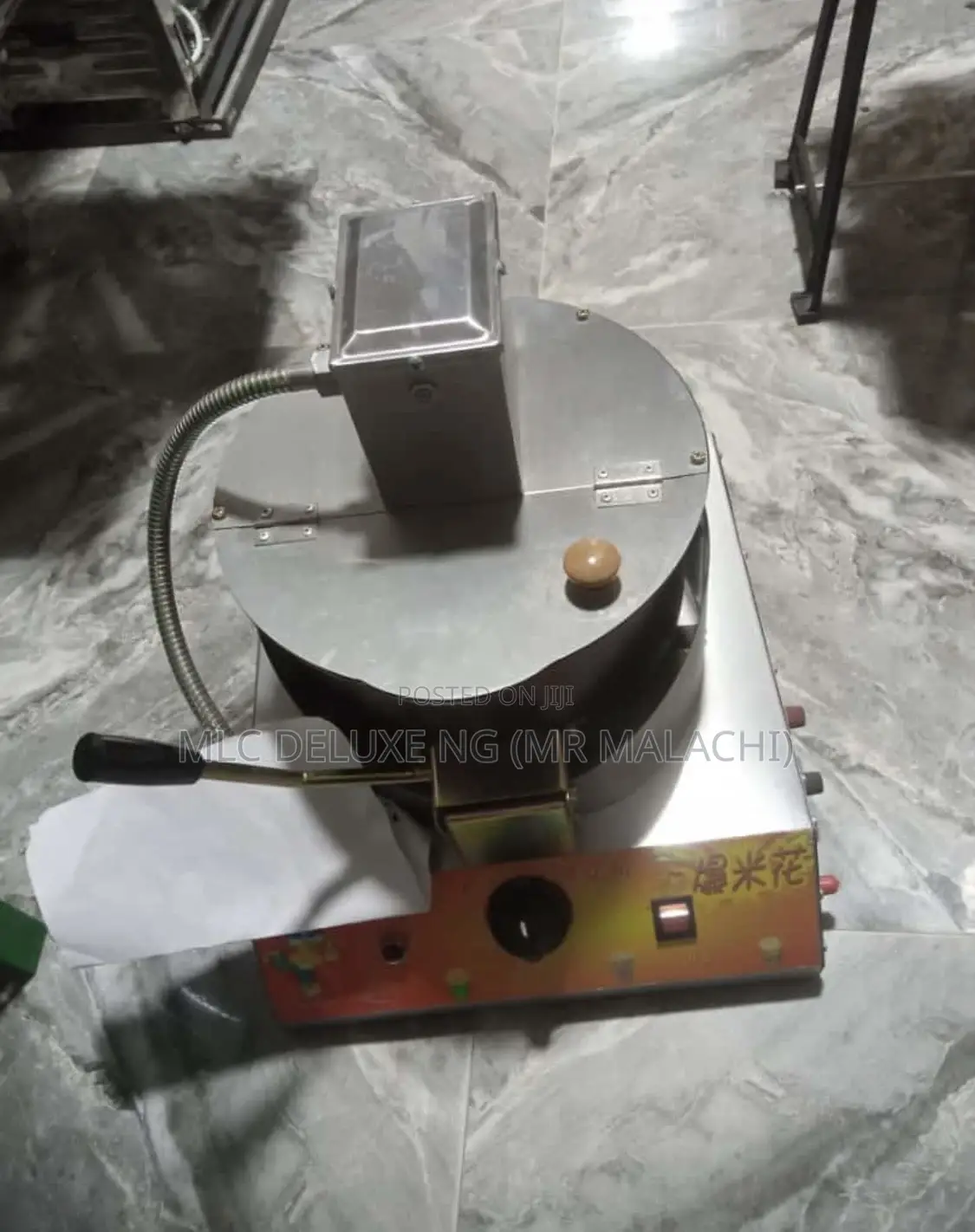 Gas Popcorn Maker (Table Top) Gas N Electric Popcorn Machine