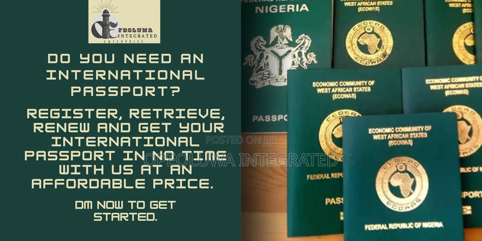 Register Your International Passport With Us