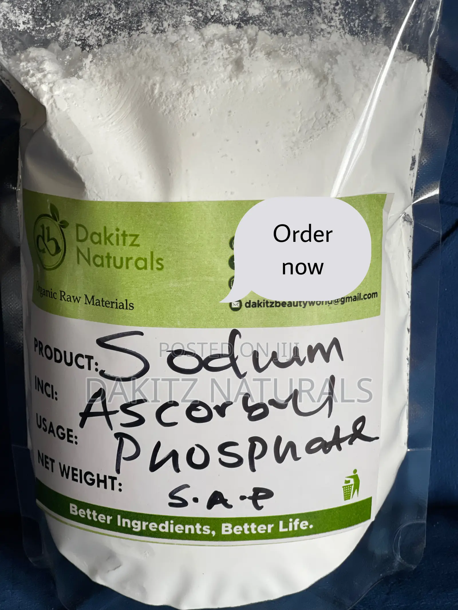 Sodium Ascorbyl Phosphate Powder (S.A.P) 50g