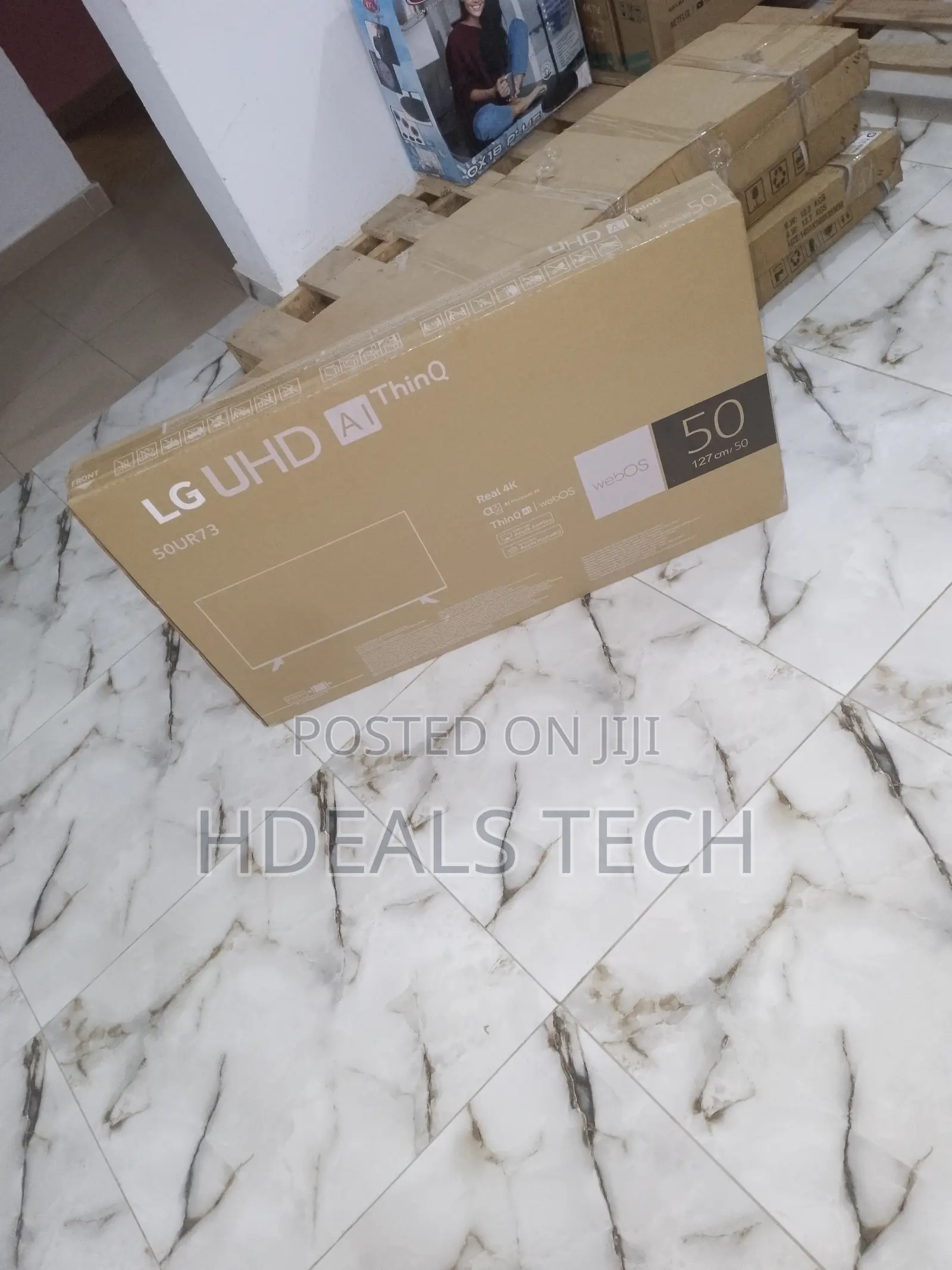LG 50 Inches UHD Active HDR Webos Smart Thinq 