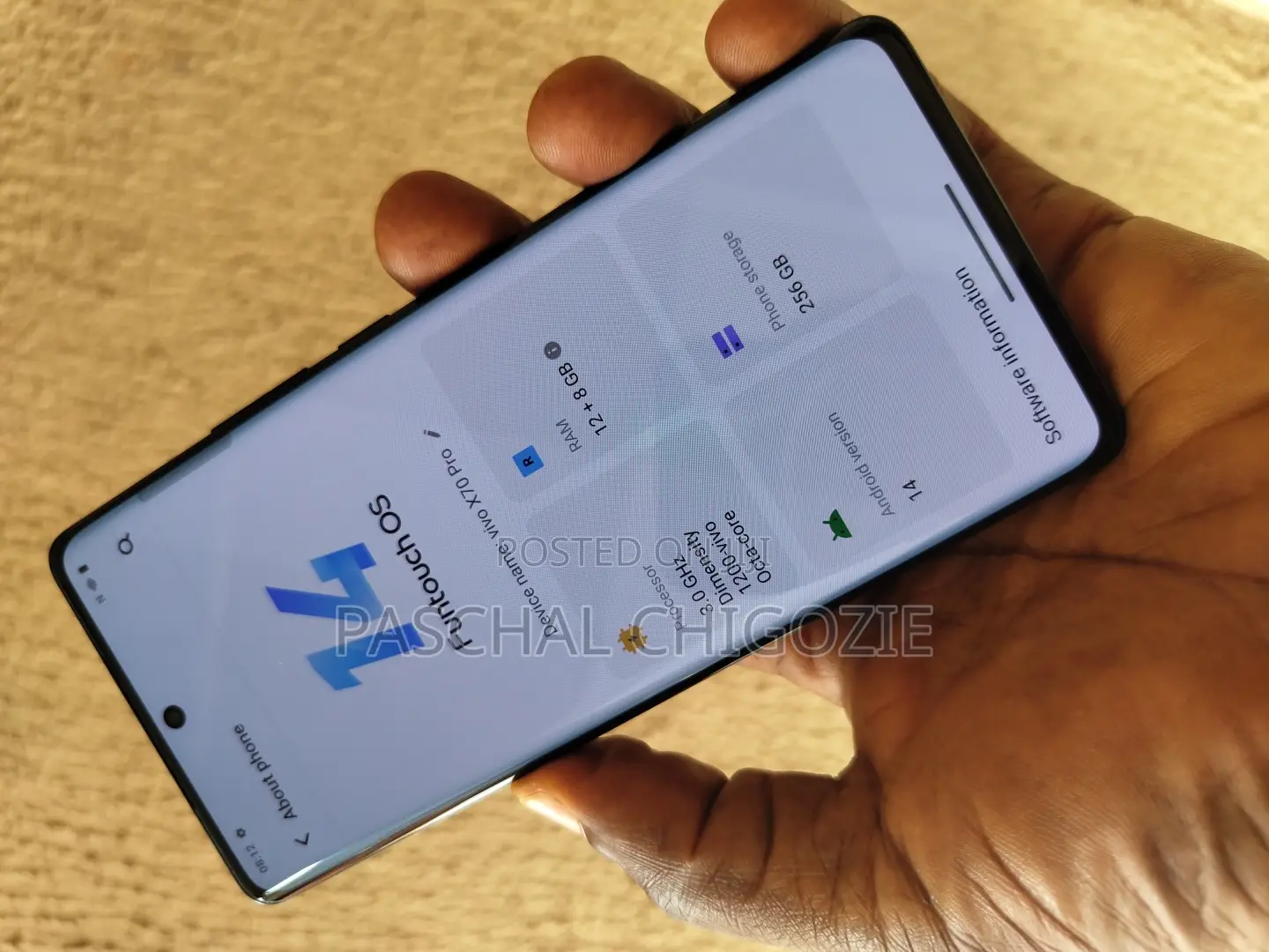 New Vivo X70 Pro 256 GB Black