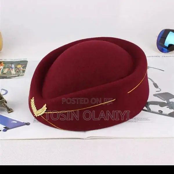 Stewardess Flight Attendants Hat