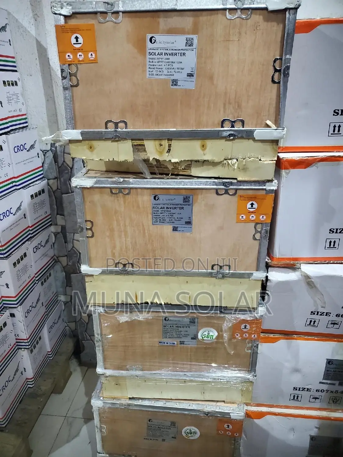 10kva Ivpm 48v Hybrid Felicity Inverter 120ah