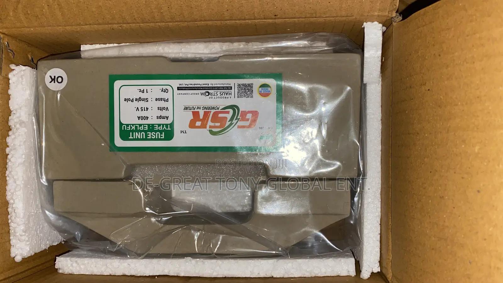 400amps Cutout GSR
