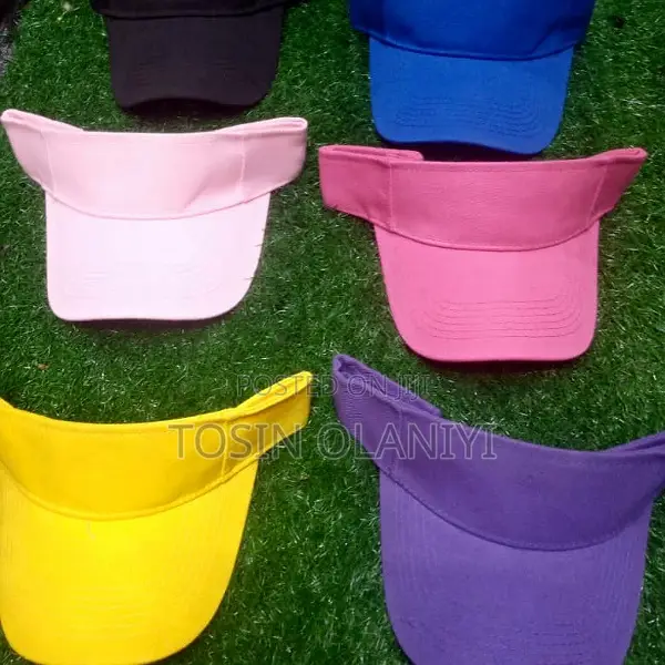 Plain Visor Half Caps for Ladies