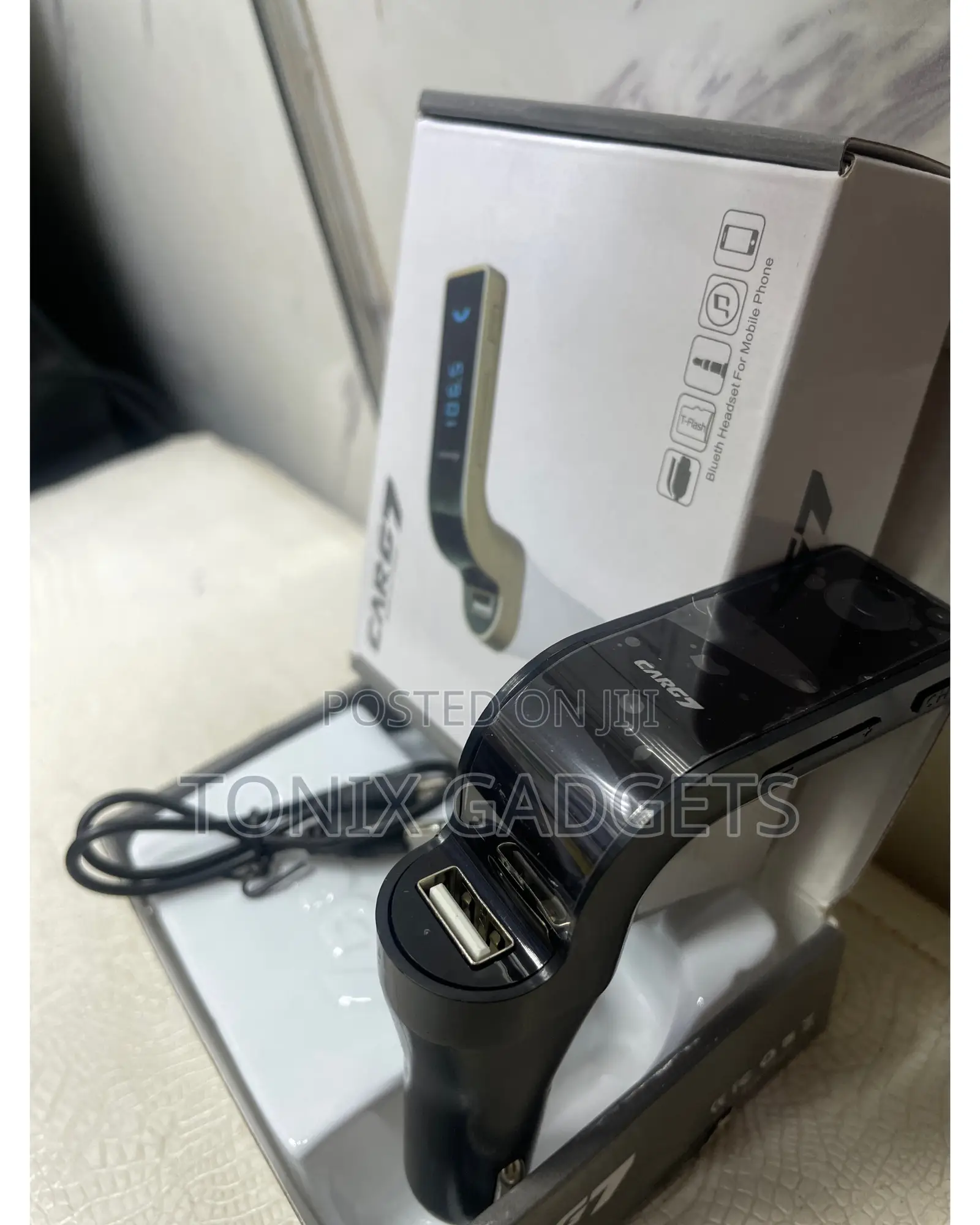 Car Charger With Bluetooth MP