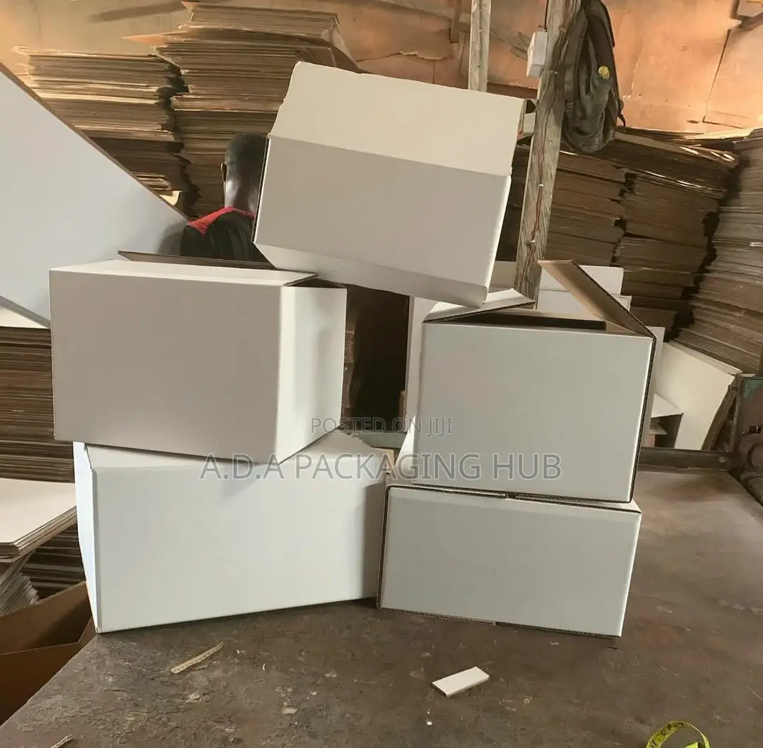 White Corrugated Carton Box