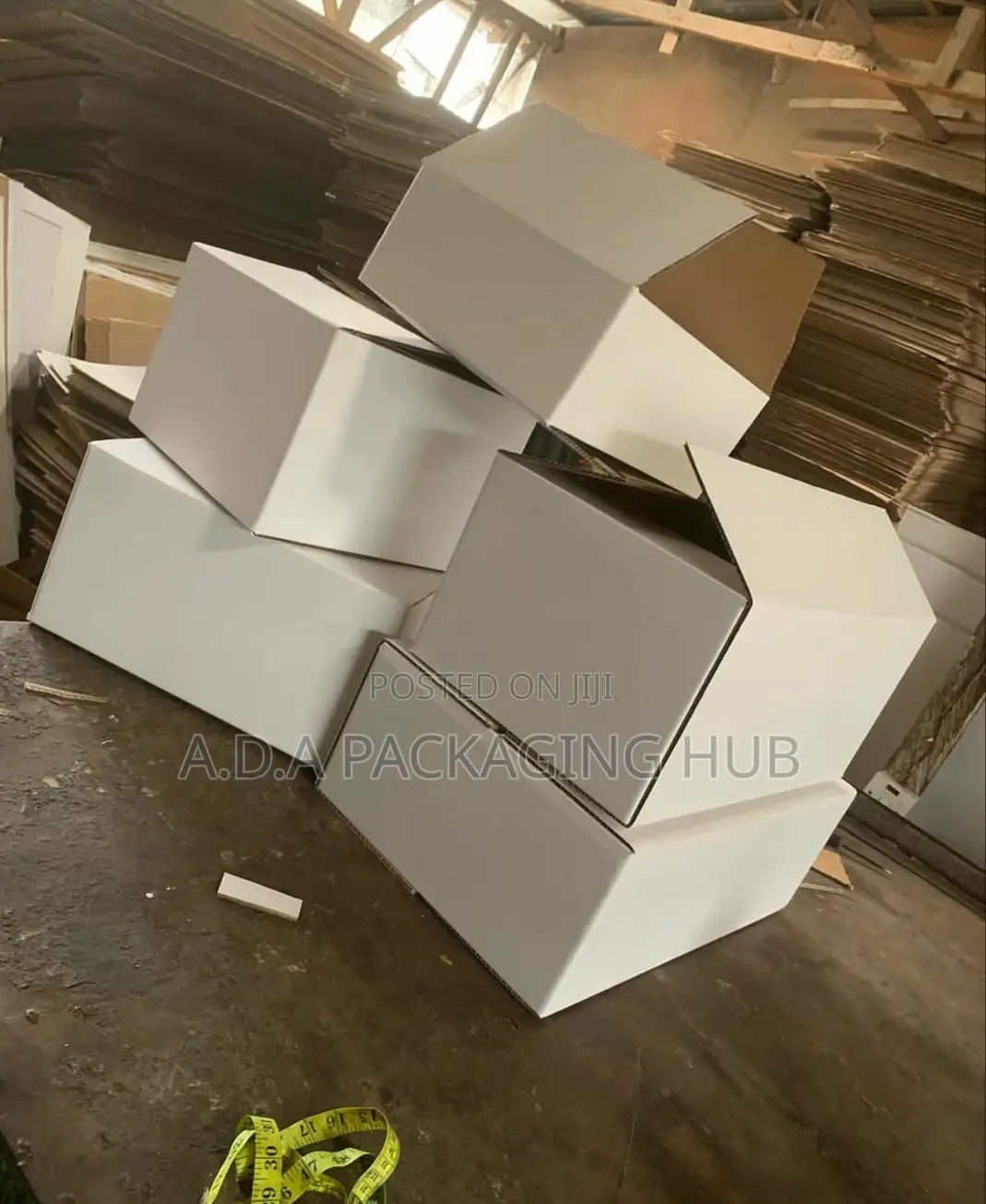 White Corrugated Carton Box