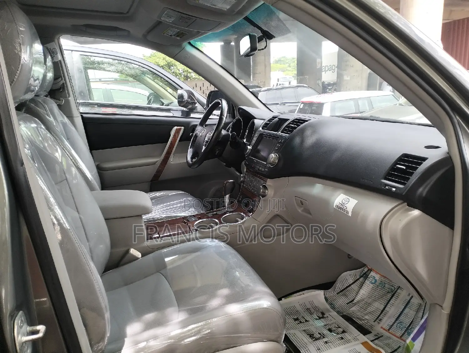 Toyota Highlander Limited 3.5l 4WD 2013 Gray