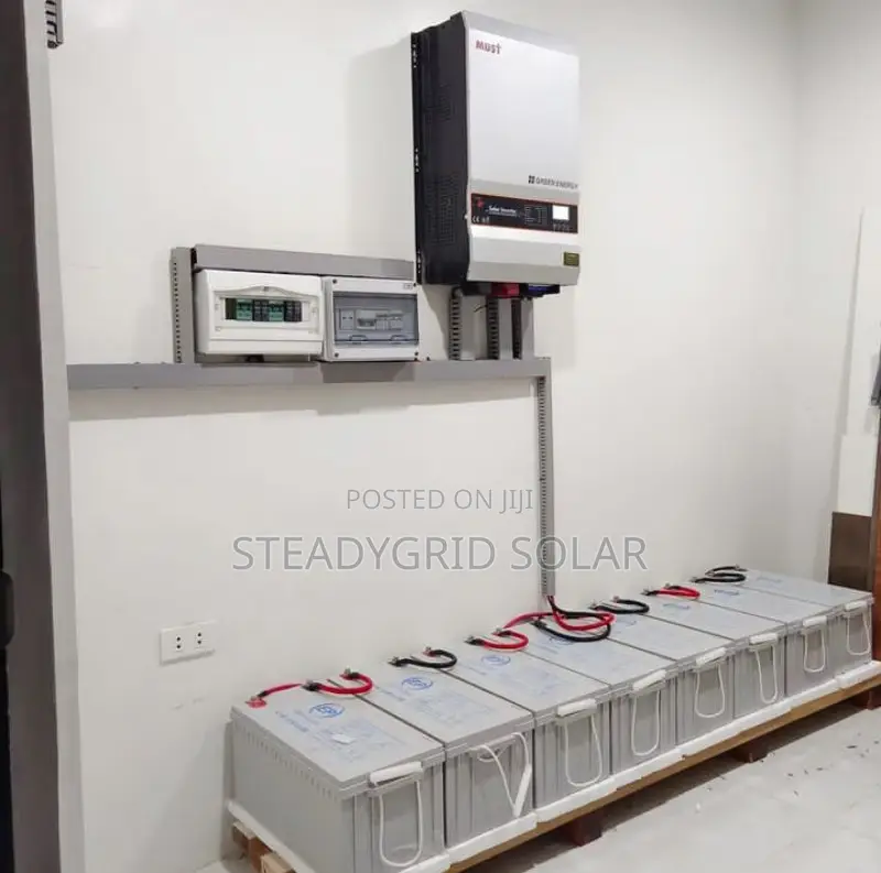 Powerfully Installed 10kva Inverter Set Up With Dry Cell Bat