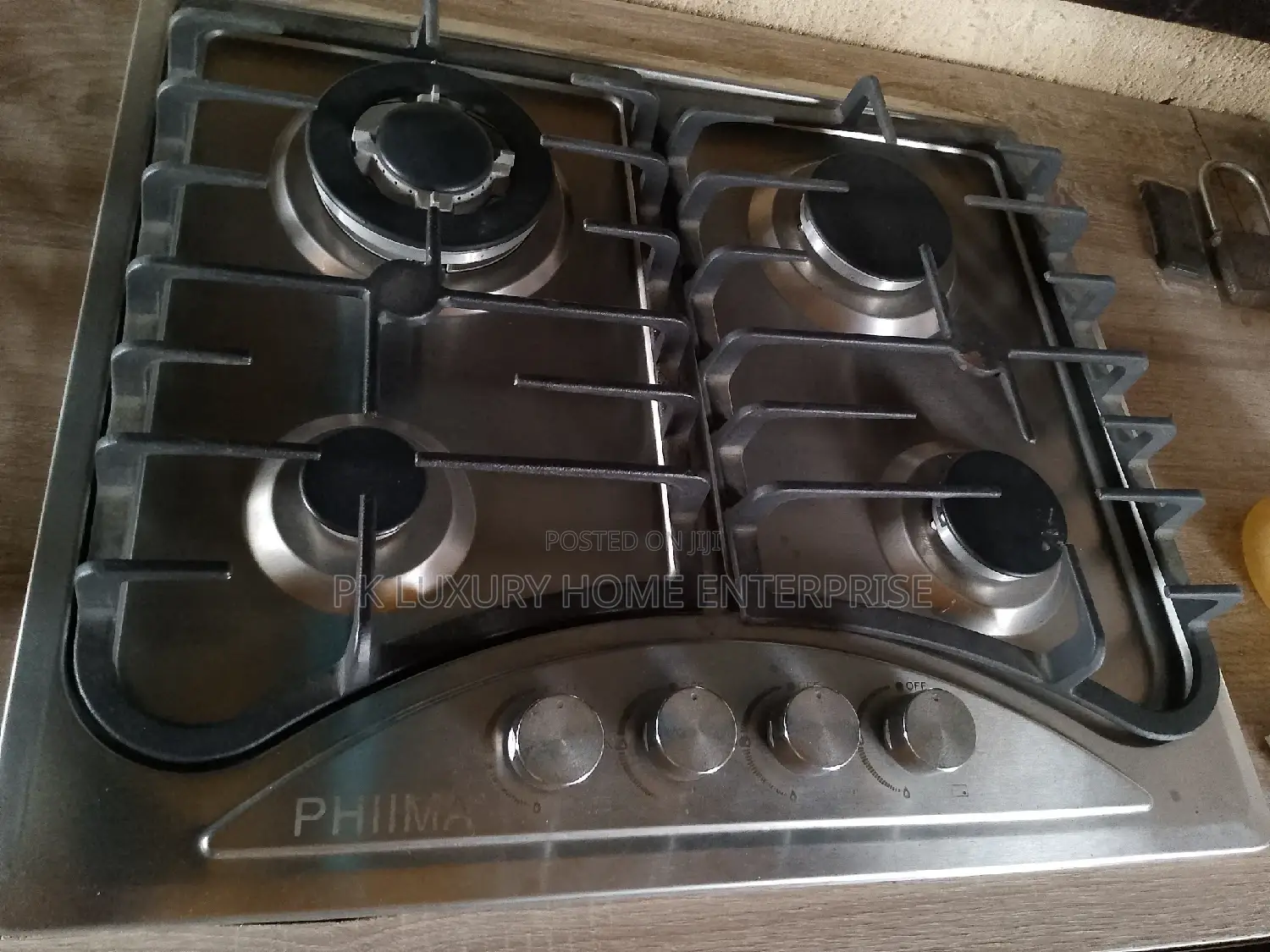 4 Burner Stainless Gas Burner