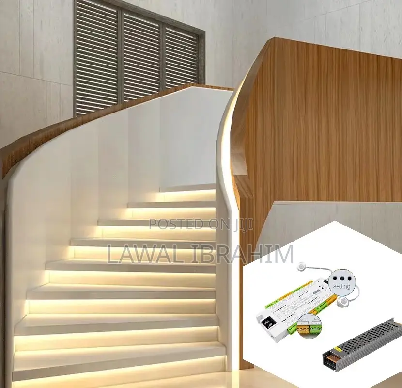 32 Channel Motion Sensor Stair Case Light Kit 12/24v