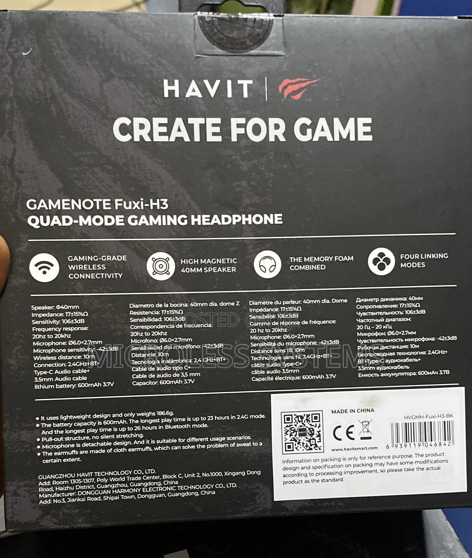 Havit Quad-Mode Gaming Headphones