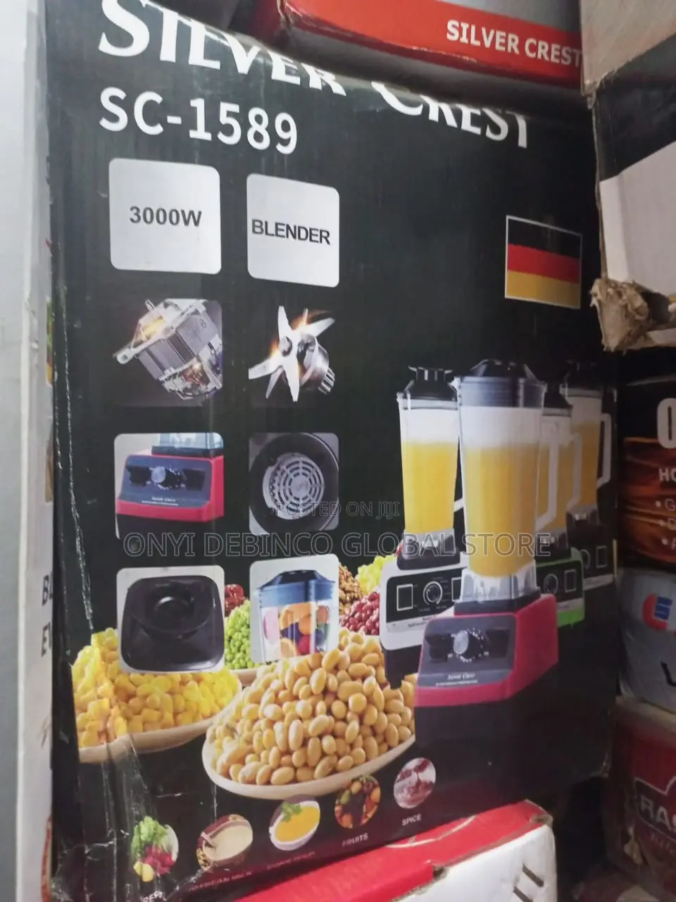 Silvercrest German Industrial Multifunction Blender 2l 3000w