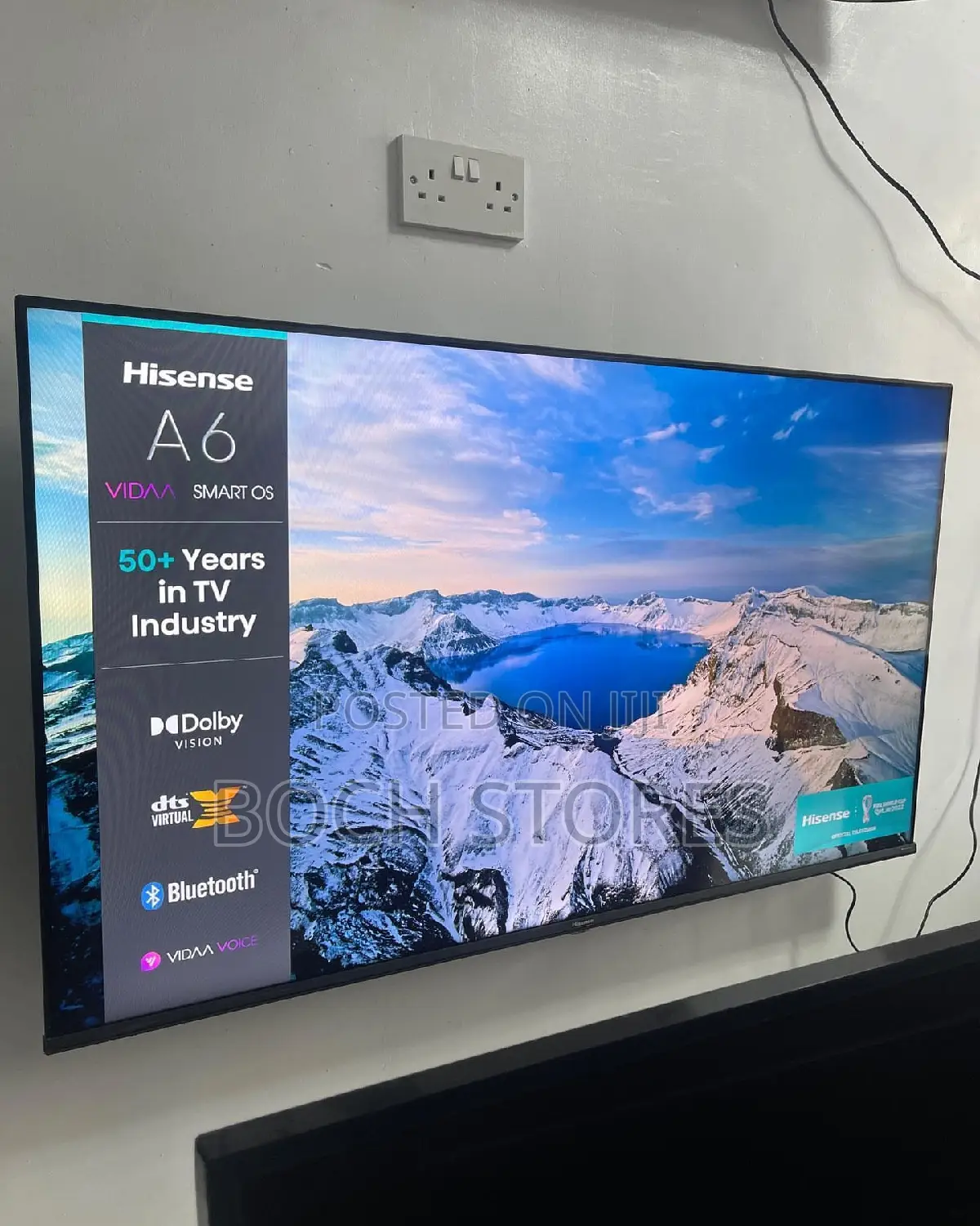 Hisense Framless 50inches Smart Tv