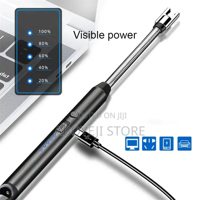 360 ° Rotatable Electric USB Lighter Windproof Arc Igniter
