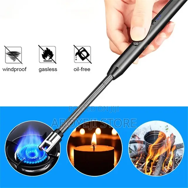 360 ° Rotatable Electric USB Lighter Windproof Arc Igniter
