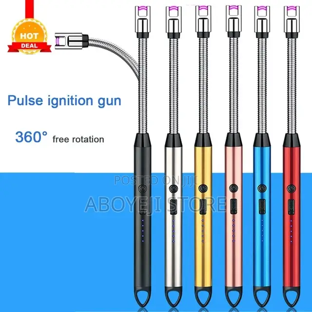 360 ° Rotatable Electric USB Lighter Windproof Arc Igniter