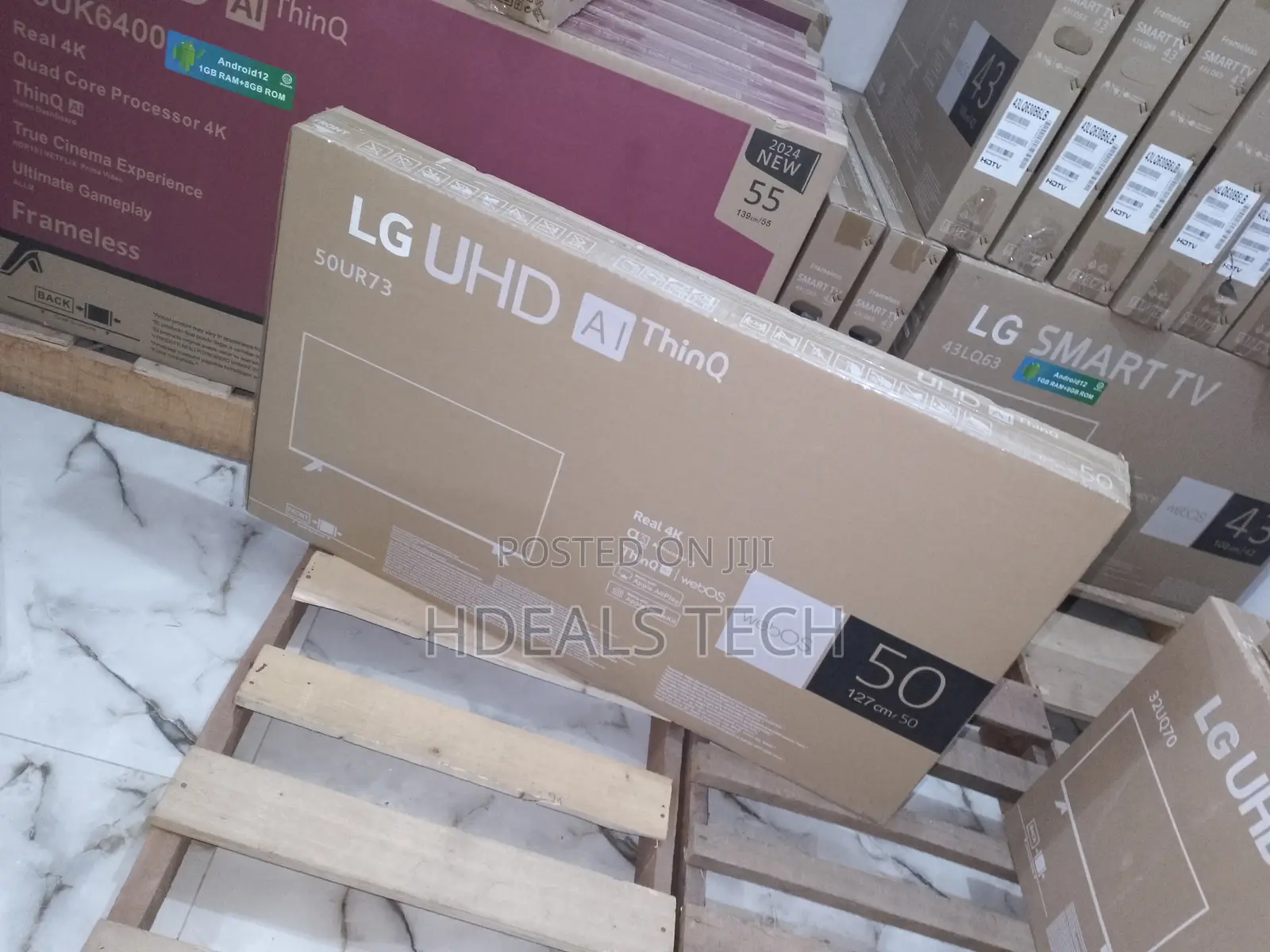 LG UHD Best 50 Inch Slim Design Smart TV.