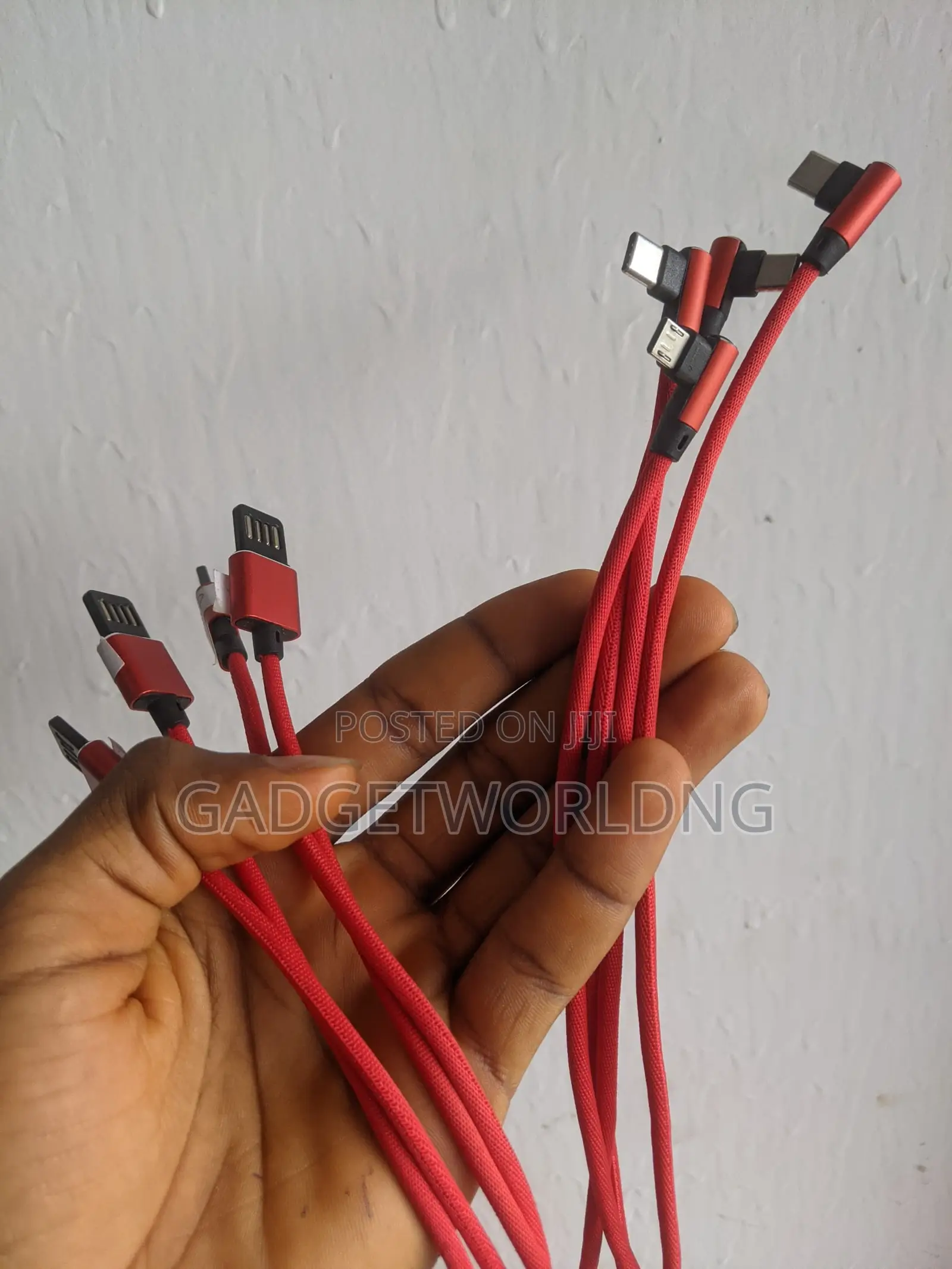 Leather USB Angle 90 Durable Fast Charging Cable