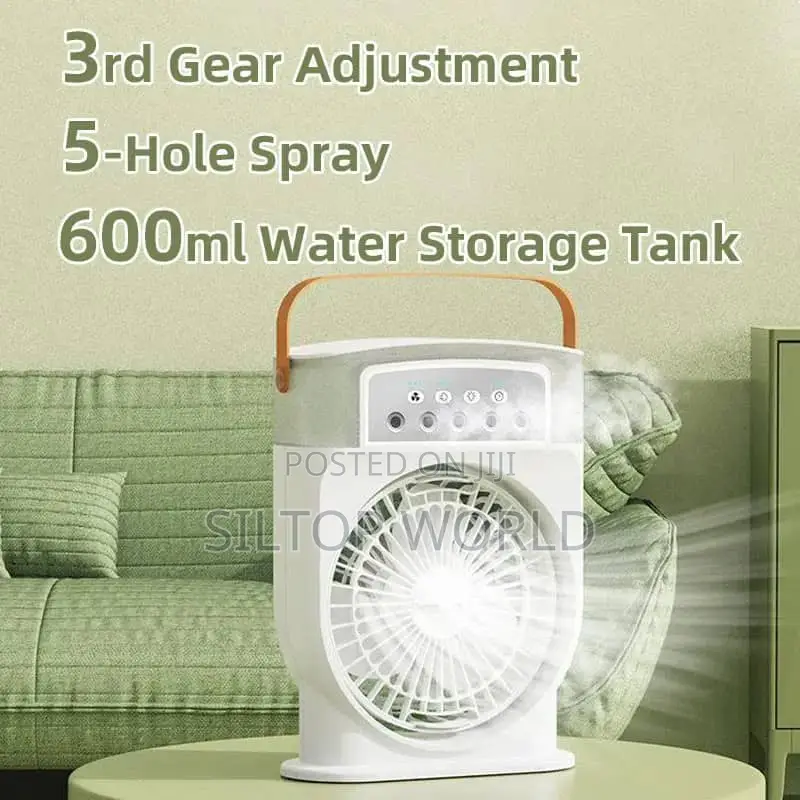 Rechargeable Mini Mist Cooling Fan