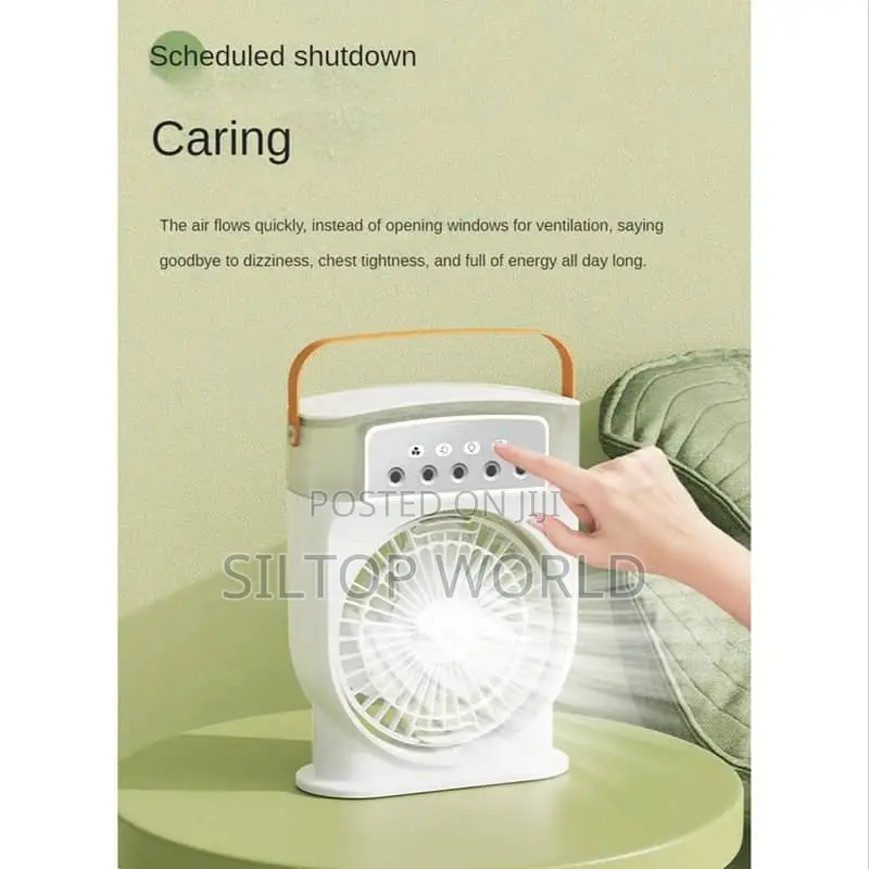 Rechargeable Mini Mist Cooling Fan