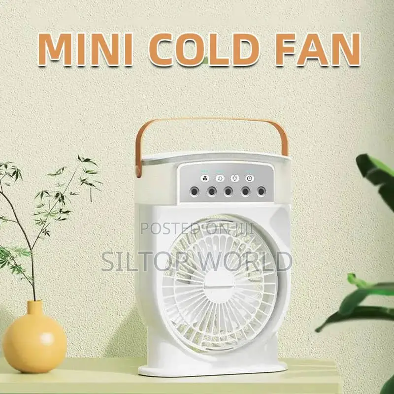Rechargeable Mini Mist Cooling Fan